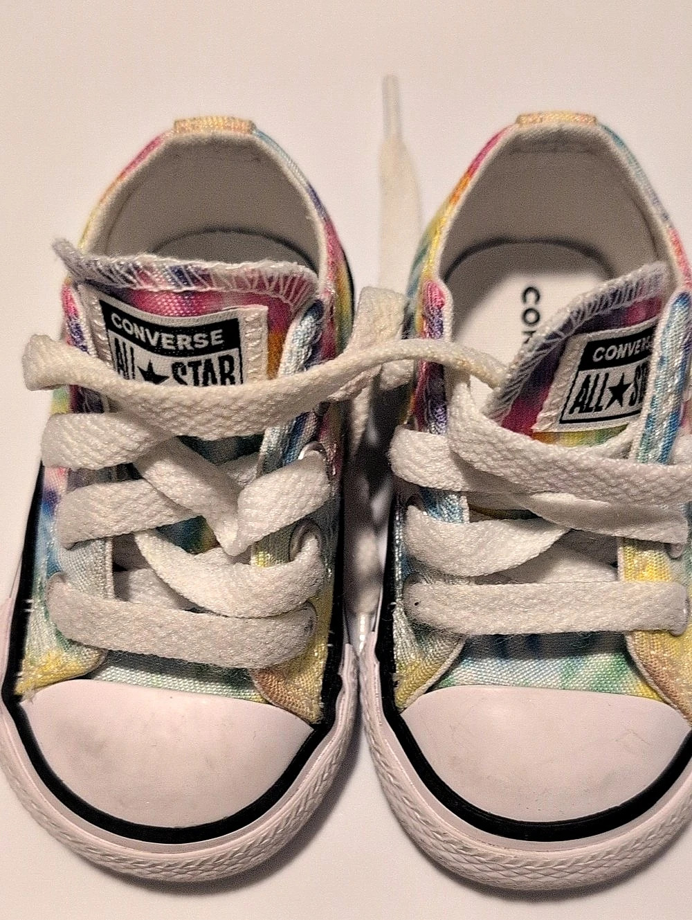 Converse Chuck Taylor All Star Kids Tie Dye Sneakers Girls US 3